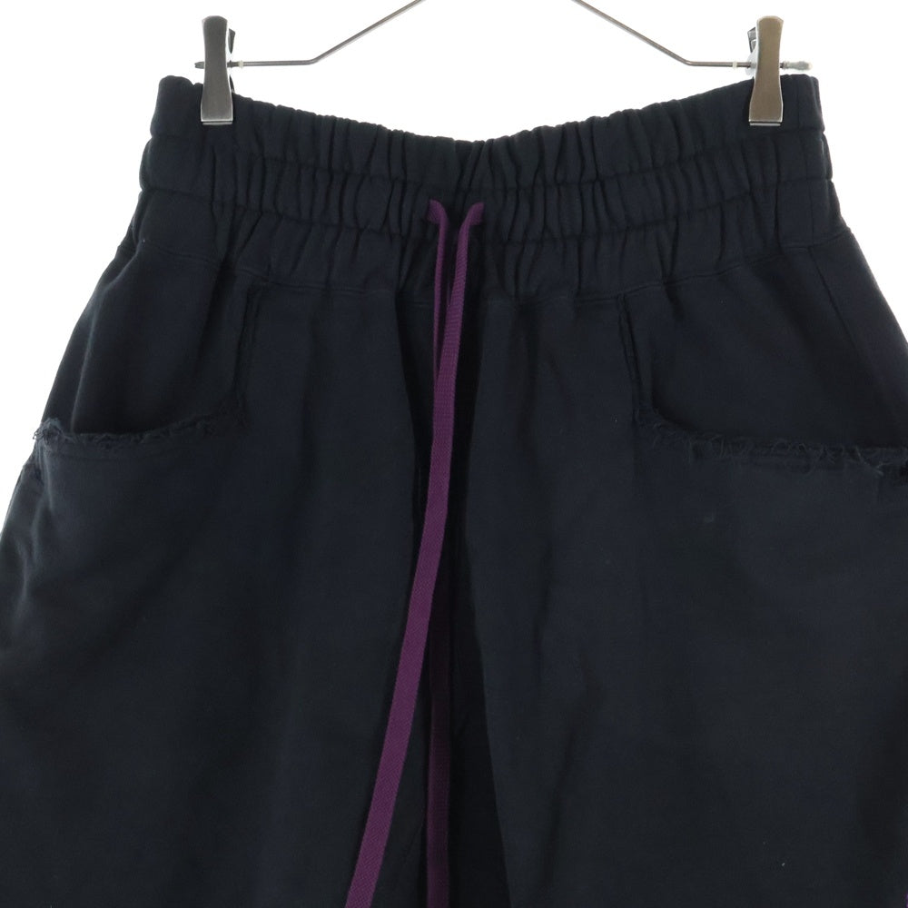 cvtvlist(カタリスト) Usual Tee ユージュアル スウェット 刺繍 ショーツ ハーフパンツ ブラック 2301070401