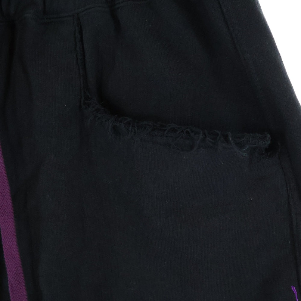 cvtvlist(カタリスト) Usual Tee ユージュアル スウェット 刺繍 ショーツ ハーフパンツ ブラック 2301070401