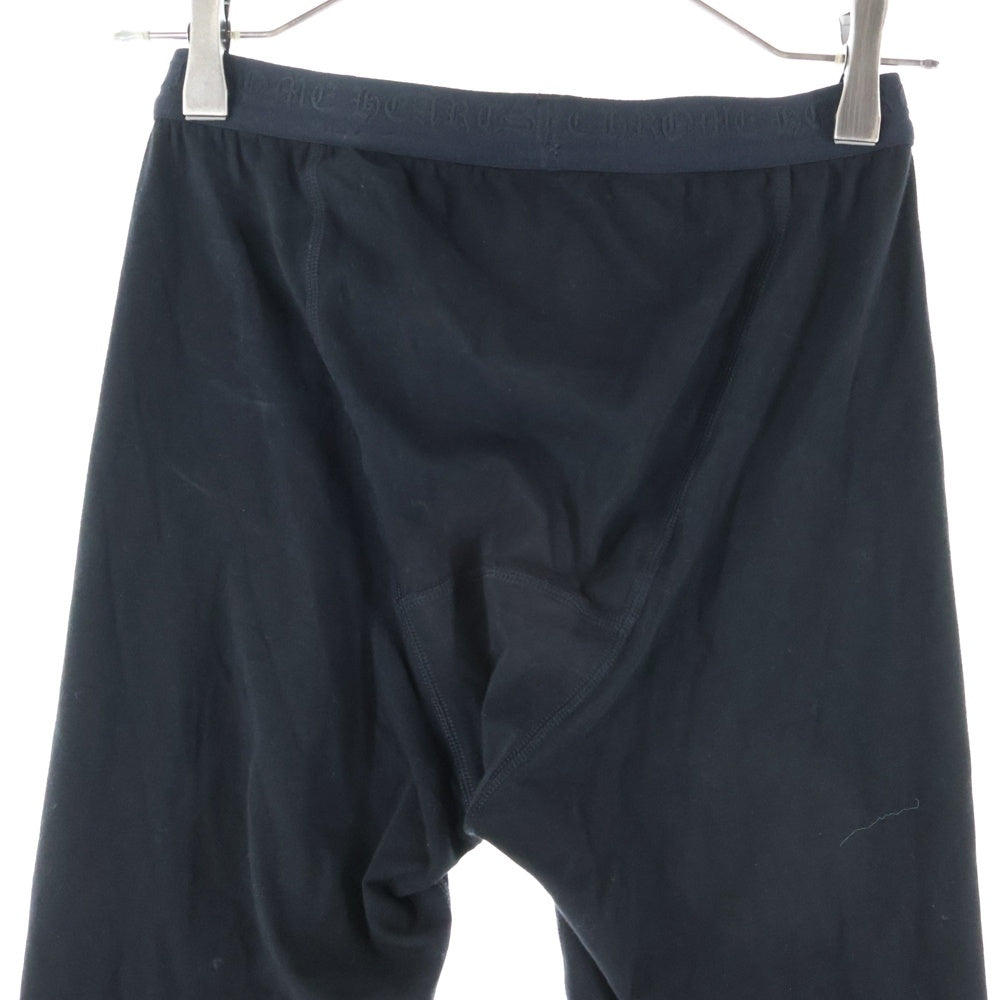 CHROME HEARTS(クロムハーツ) ホースシュープリント レギンス ブラック