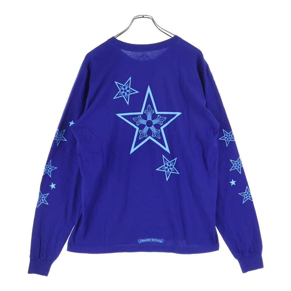 CHROME HEARTS(クロムハーツ) BLUE STAR LONG SLEEVE TEE バックスター