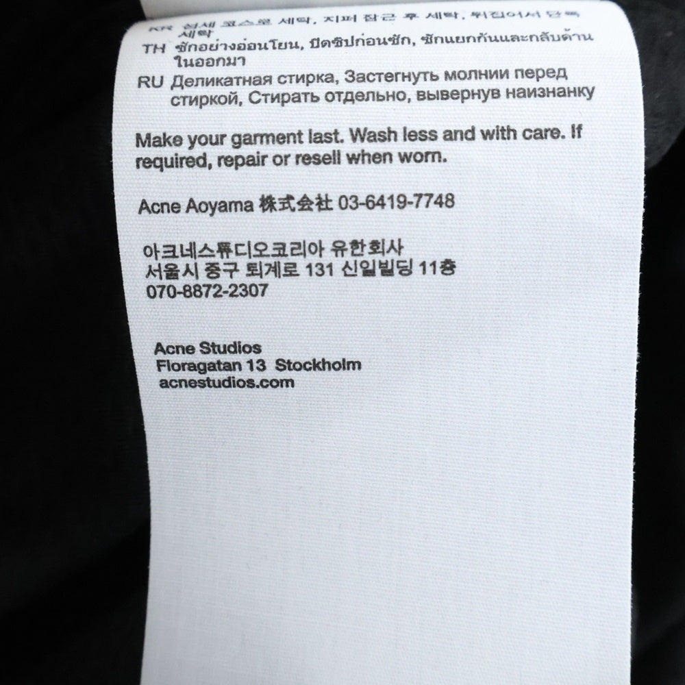 Acne Studios(アクネ ストゥディオズ) 25SS LOGOTRACK BLOUSSON STOCKHOLM 1996 ロゴ トラックブルゾン FN-MN-OUTW001124 B90800-