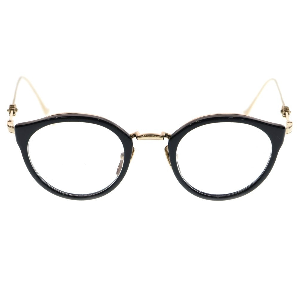 CHROME HEARTS(クロムハーツ) DIG BIG ディッグビッグ ボストンサングラス メガネ ブラック/ゴールド