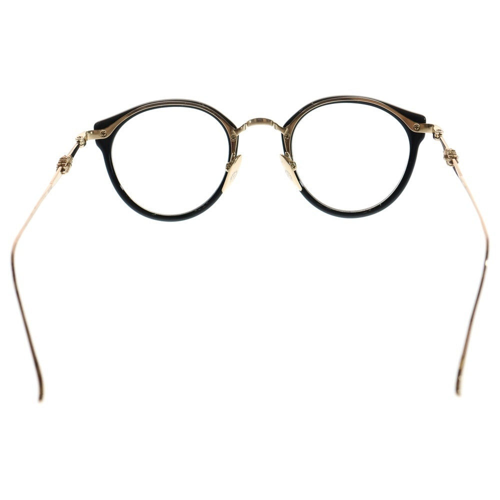 CHROME HEARTS(クロムハーツ) DIG BIG ディッグビッグ ボストンサングラス メガネ ブラック/ゴールド