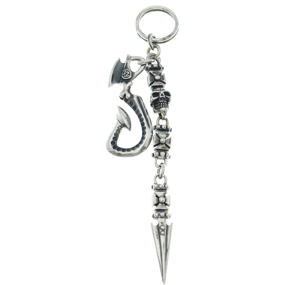 Travis Walker(トラヴィスワーカー) MEDIUM HOOK DAGGER KEY CHAIN ミディアムフック ダガー キーチェーン シルバー