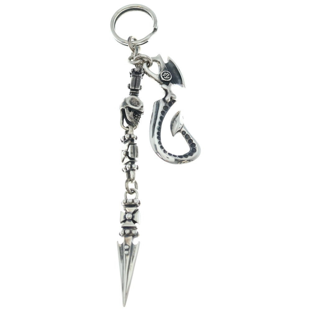 Travis Walker(トラヴィスワーカー) MEDIUM HOOK DAGGER KEY CHAIN ミディアムフック ダガー キーチェーン シルバー