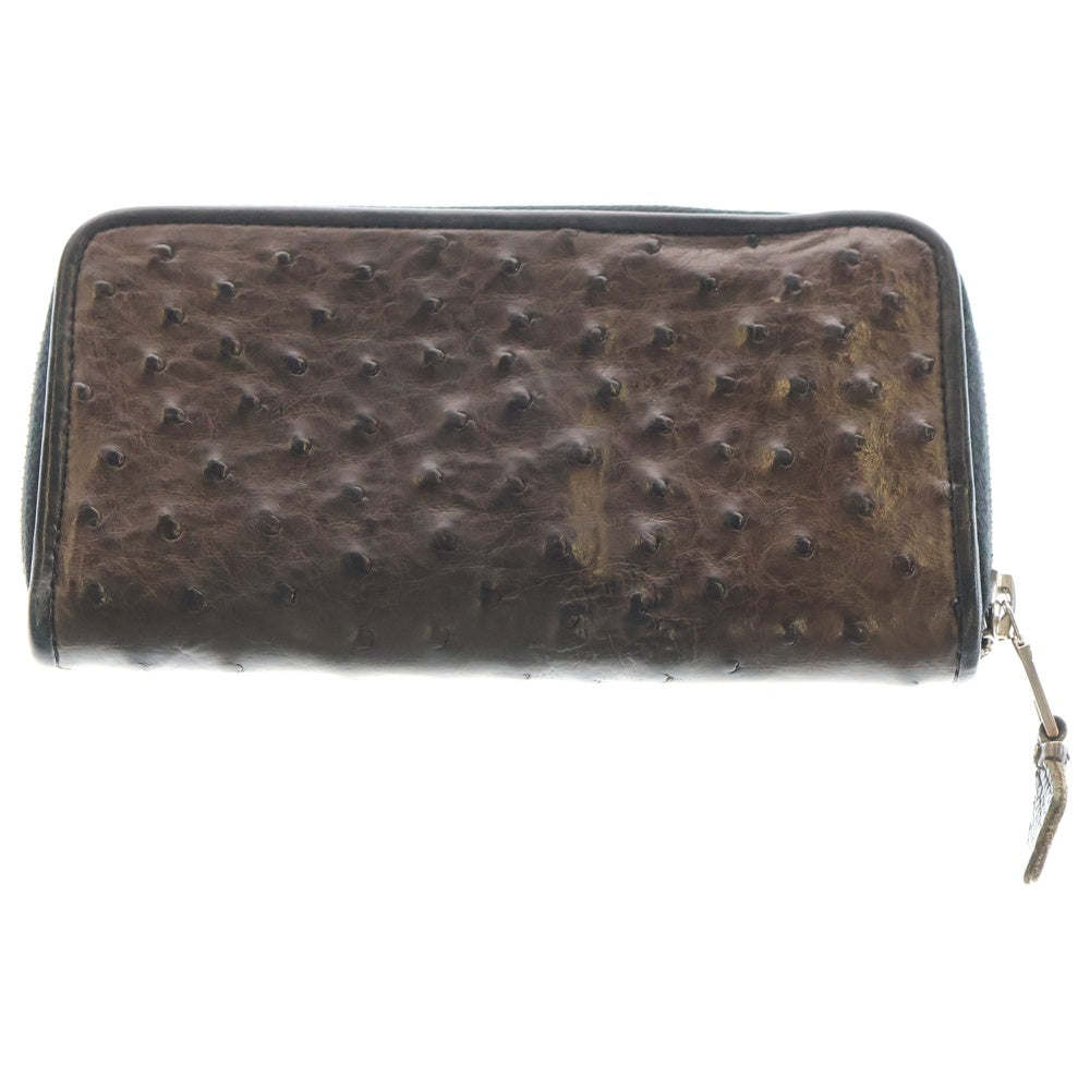 Bill Wall Leather/BWL(ビルウォールレザー) ラウンドジップ レザーウォレット 財布 ブラウン