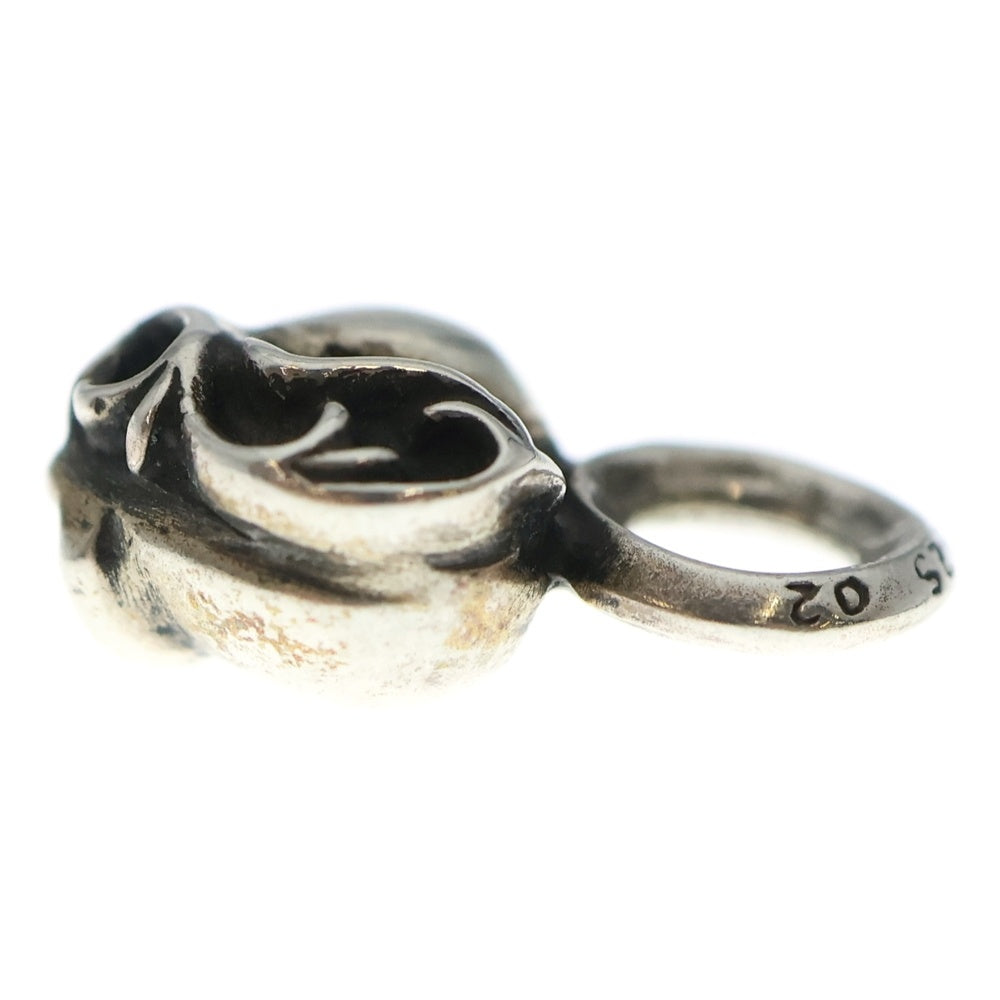 CHROME HEARTS(クロムハーツ) #B STACK HEART ハートスタックチャーム ネックレストップ シルバー