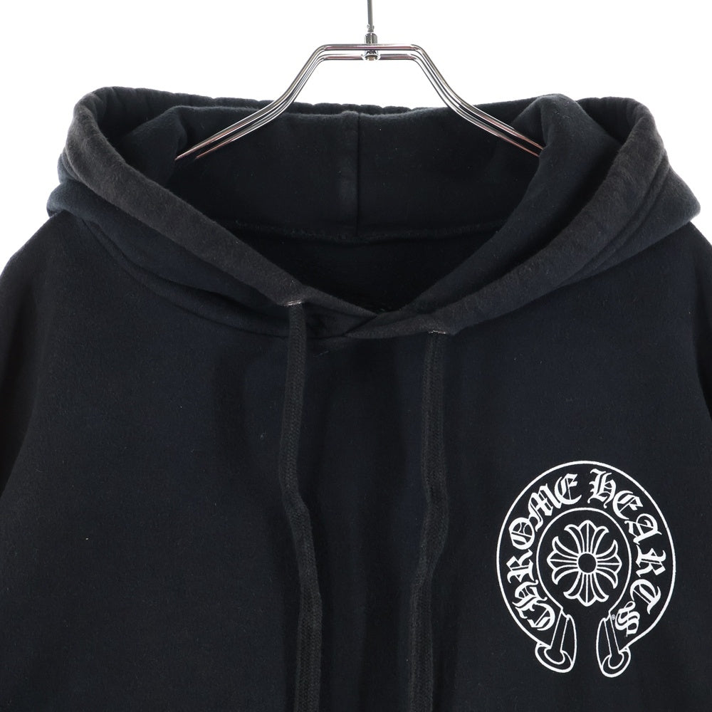CHROME HEARTS(クロムハーツ) Multi Color Horseshoe マルチホースシュープリント プローバーパーカー ブラック