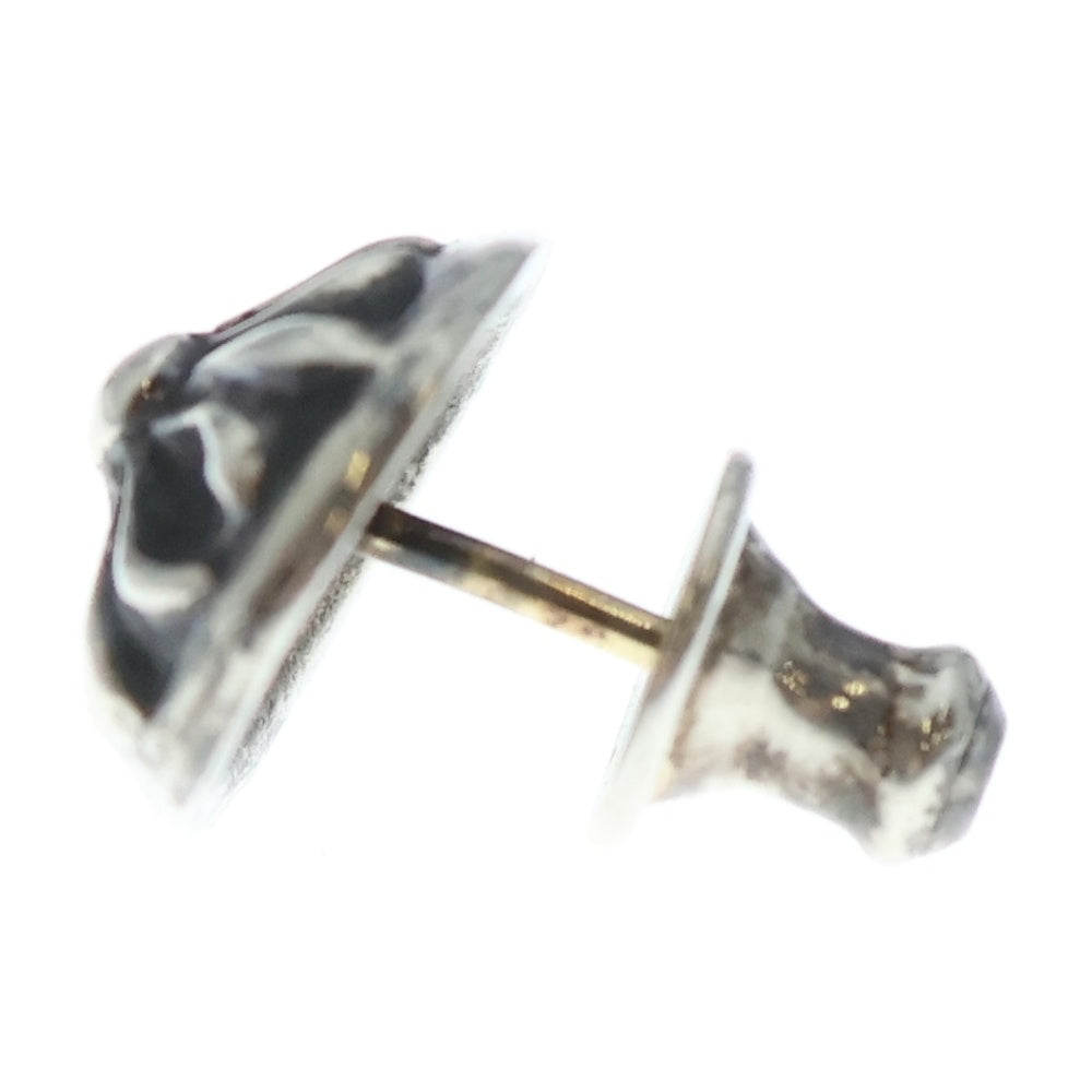 CHROME HEARTS(クロムハーツ) STUD CRSBLL クロスボールスタッドピアス シルバー BCA110