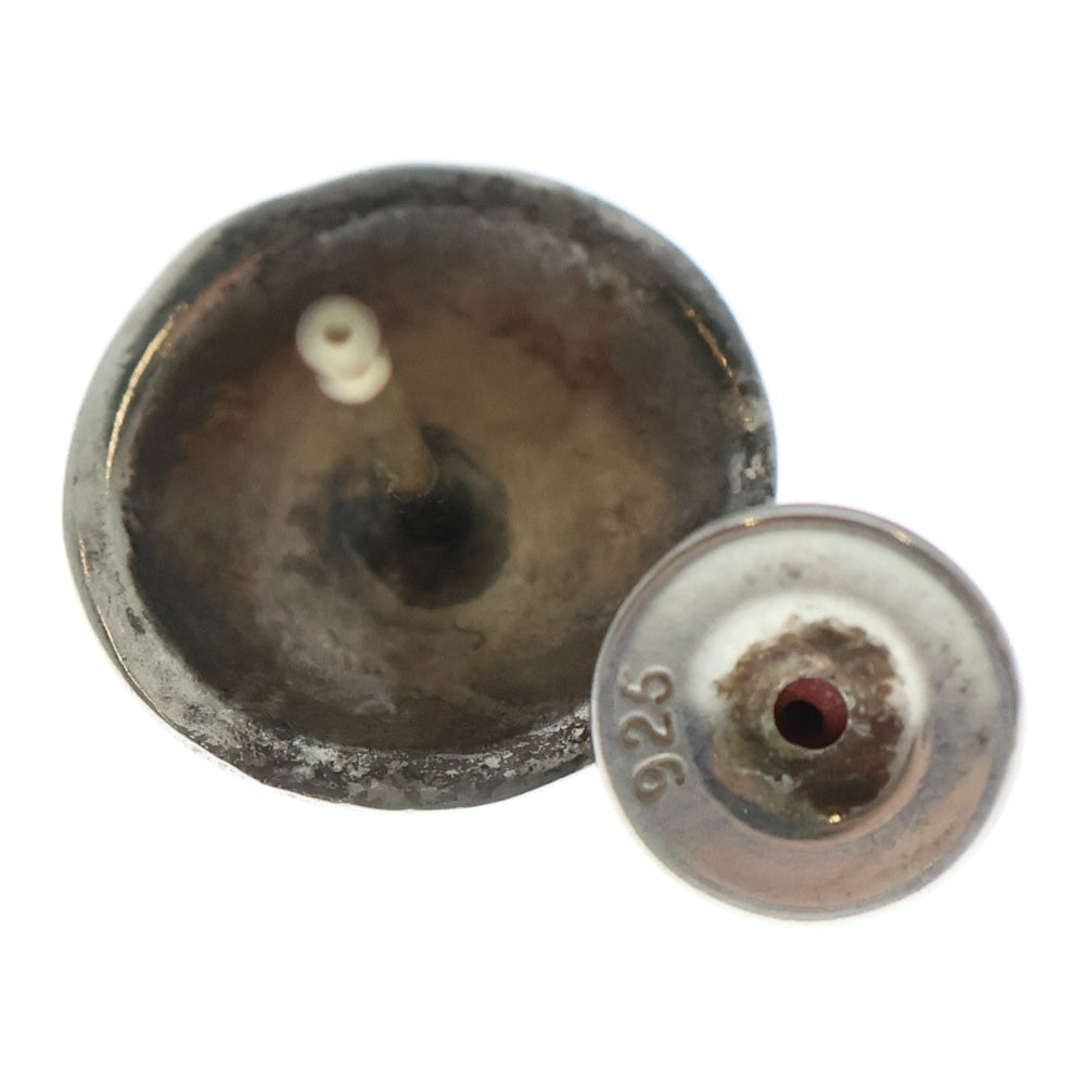 CHROME HEARTS(クロムハーツ) STUD CRSBLL クロスボールスタッドピアス シルバー BCA110