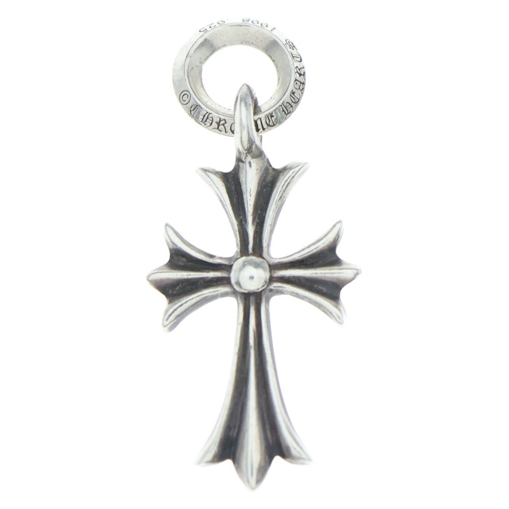 素*！様 タイニークロス　トップ　シルバー CHROME HEARTS(クロムハーツ) TINY CH CROSS タイニーCHクロス