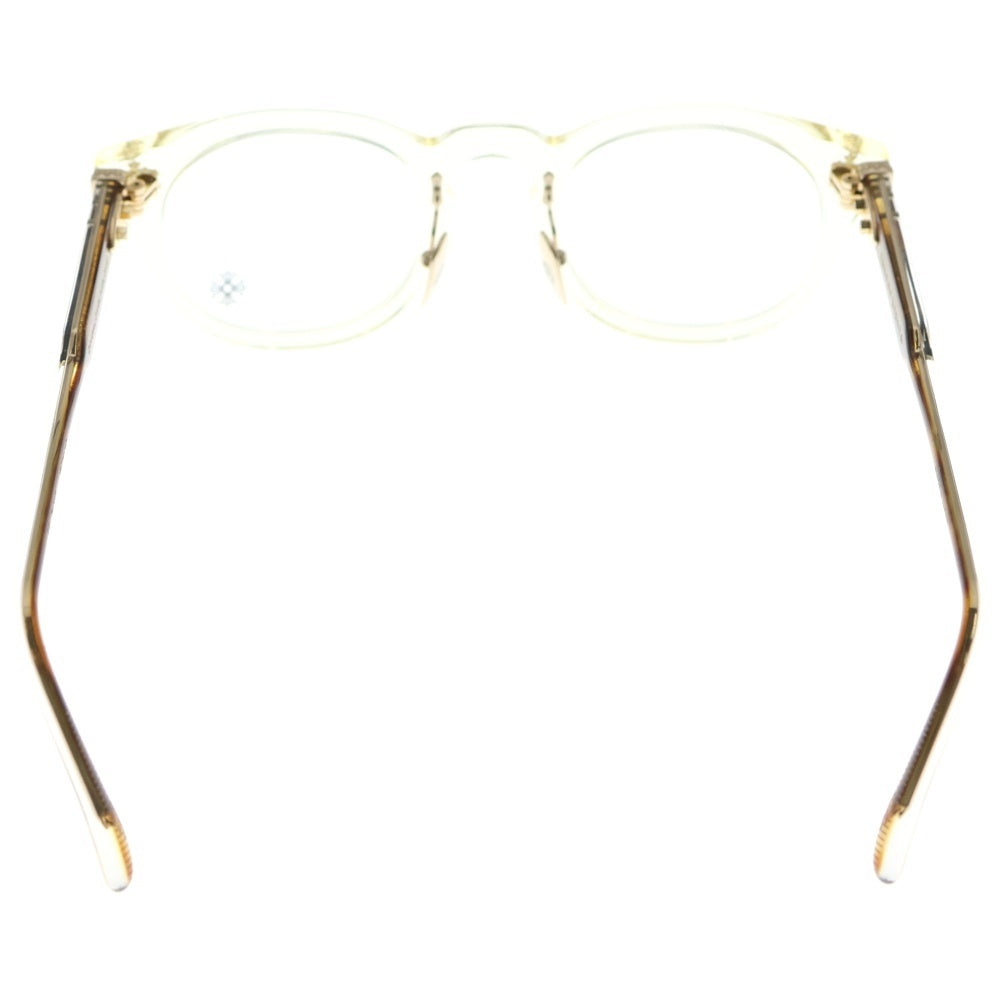 CHROME HEARTS(クロムハーツ) DINGALONGLINGLONG CHプラスフレーム ボストンサングラス メガネ 眼鏡 アイウェア クリア