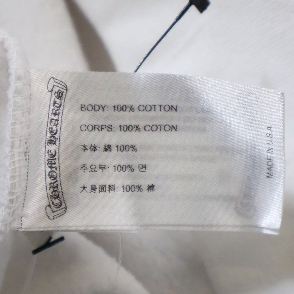 CHROME HEARTS(クロムハーツ) Laurie Lynn Stark LLS Back Photo Print Pullover Hoodie ローリーリンスターク LLS バックフォトプリント プルオーバーパーカー ホワイト