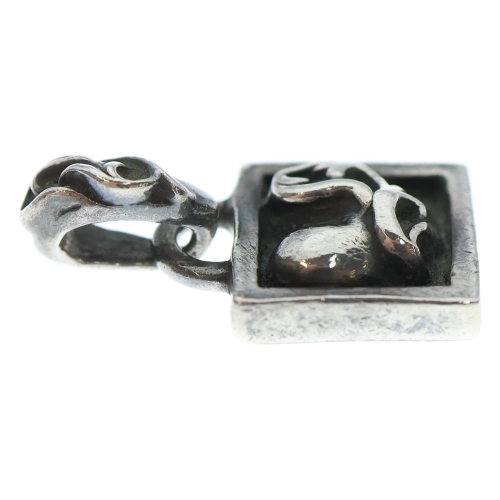 CHROME HEARTS(クロムハーツ) FRAMED HEART フレームドハート チャーム ペンダントトップ シルバー BCA273