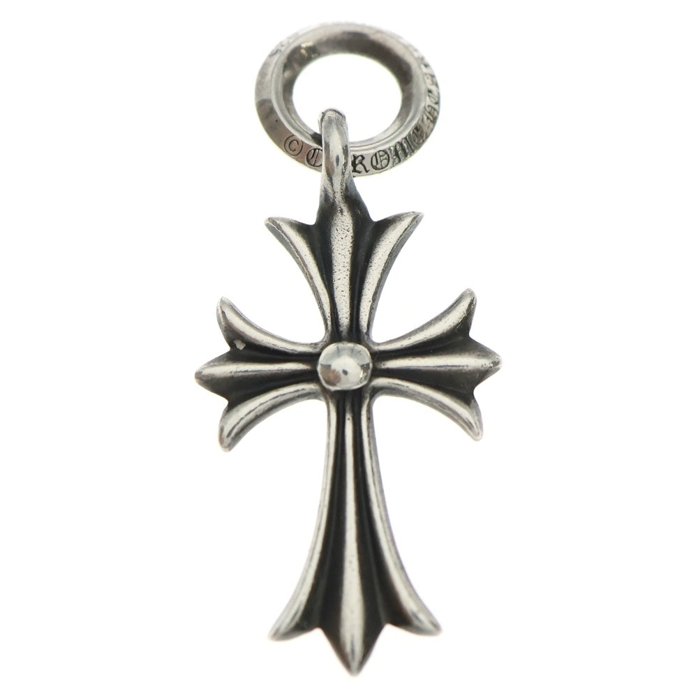 CHROME HEARTS(クロムハーツ) TINY CH CROSS タイニーCHクロス チャーム ネックレストップ シルバー BCA382