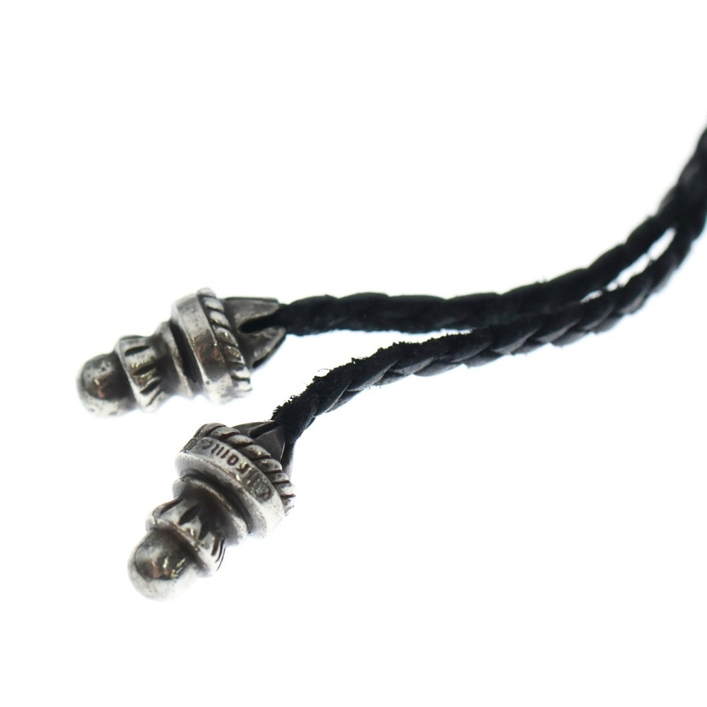 CHROME HEARTS(クロムハーツ) CH CRS SMLスモールCHクロス BC ボロチップブレイド ネックレス シルバー BCA220