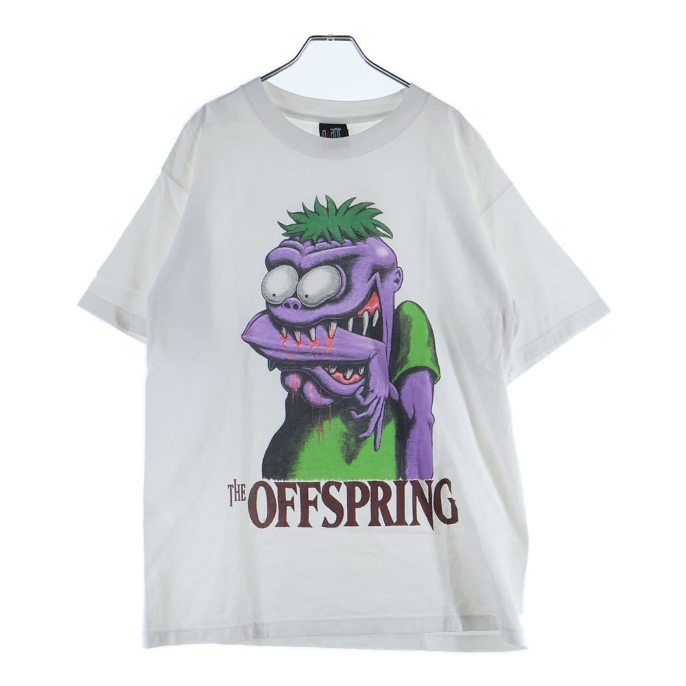 VINTAGE(ヴィンテージ) 90s THE OFFSPRING BITE ME 1995 オフスプリング バイト・ミー 両面プリント Tシャツ 半袖カットソー ホワイト