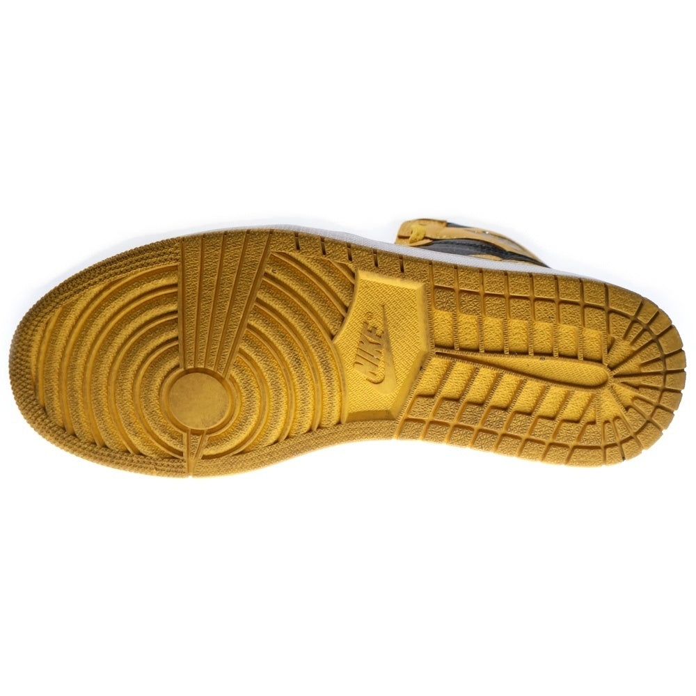 NIKE(ナイキ) AIR JORDAN 1 RETRO HIGH OG TAXI 555088-701 エアジョーダン 1 レトロ タクシー ハイカットスニーカー シューズ イエロー/ブラック US11/29cm