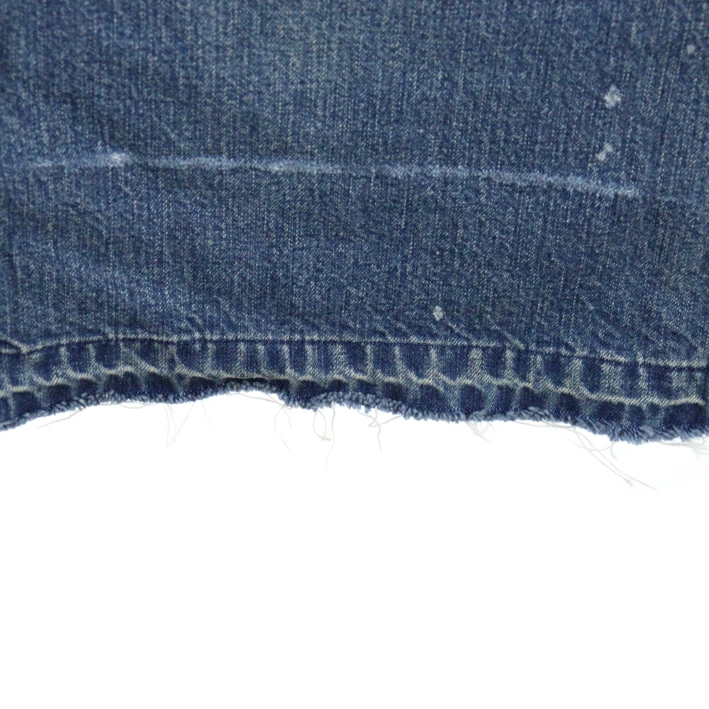 SAINT MICHAEL(セントマイケル) 24AW DOUBLE KNEE DENIM BLUEデニムパンツ インディゴ SM-YS1-0000-066