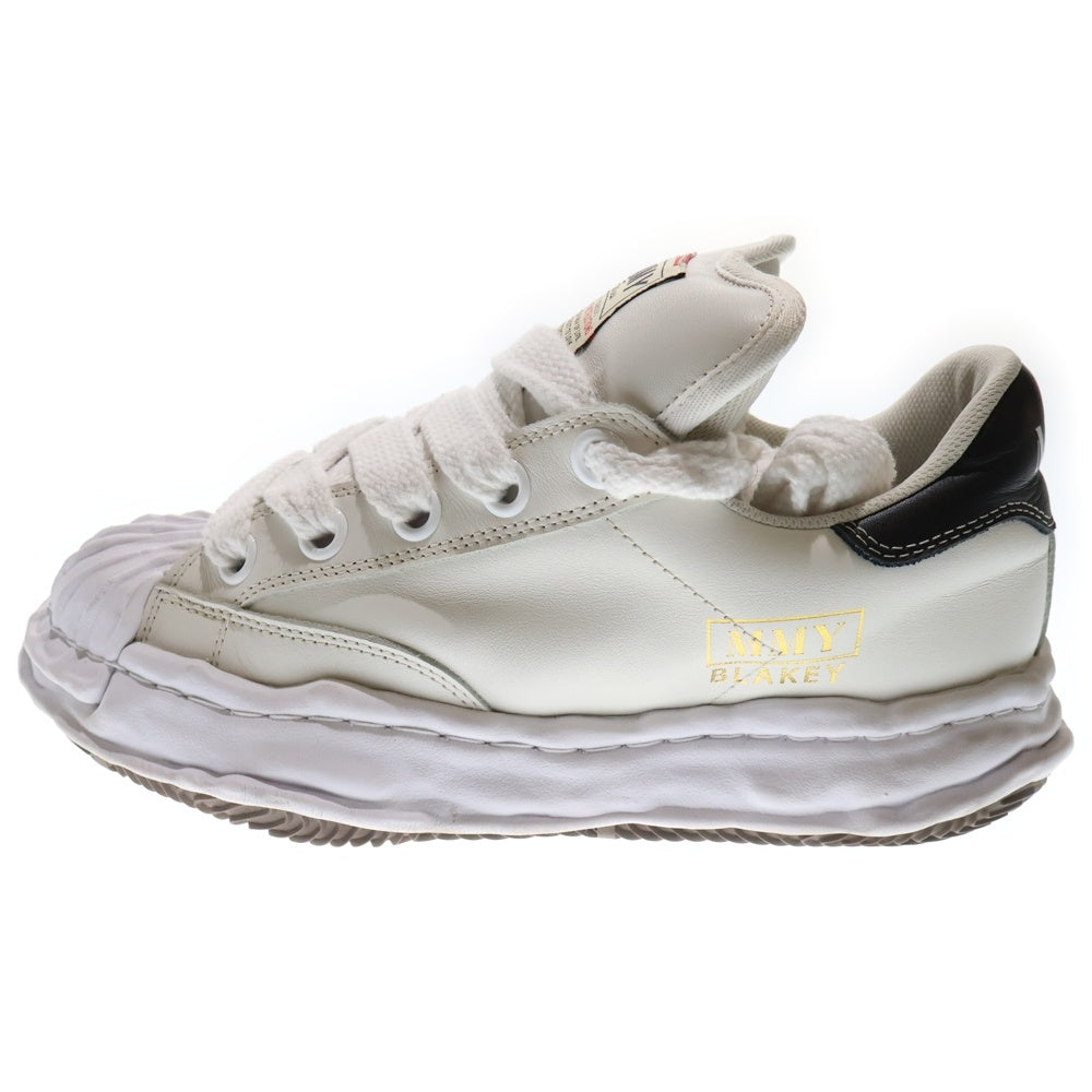 MAISON MIHARAYASUHIRO(メゾンミハラヤスヒロ) BLAKEY PUFFER OG Sole Leather Low ブレイキー パファー OG ソール レザー ローカットスニーカー ホワイト A12FW723