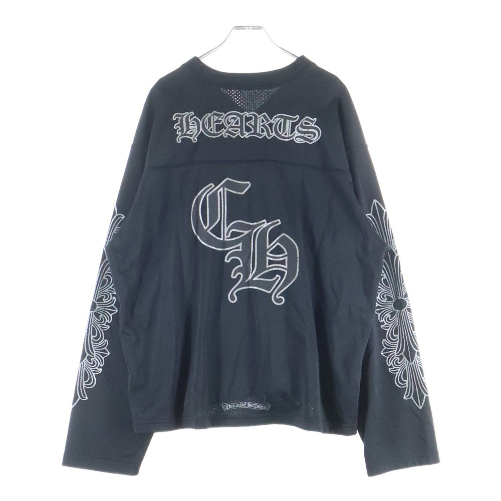 新品！クロムハーツ MESH WARM UP JERSEY CH メッシュ M CHROME HEARTS(クロムハーツ) MESH WARM UP JERSEY メッシュ バー