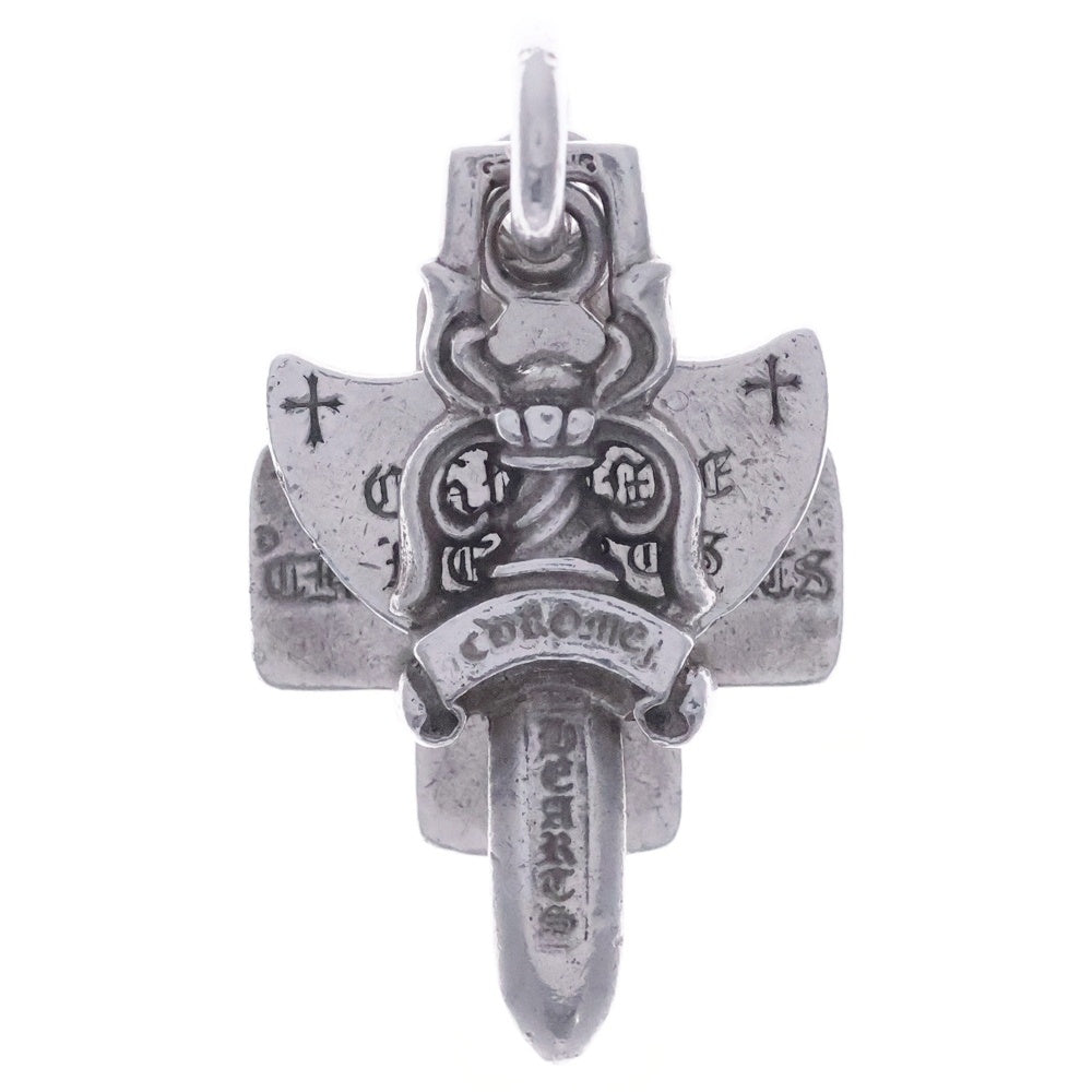 クロムハーツ 3トリンケッツ ペンダント SV925 オールド シルバー クロムハーツ 3トリンケッツ ペンダント SV925 オールド シルバー