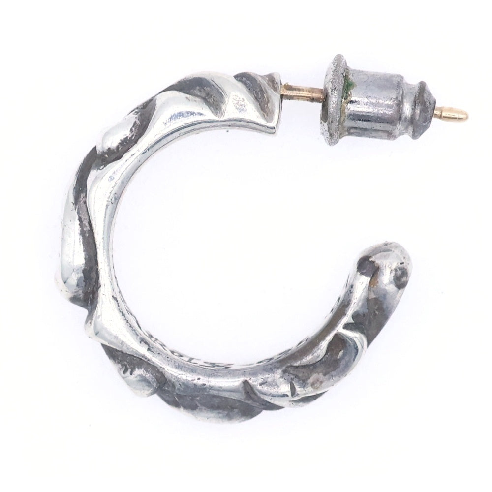 CHROME HEARTS/スクロールフープ ピアス 片耳 CHROME HEARTS【クロムハーツ】スクロール フープ ピアス / SCROLL
