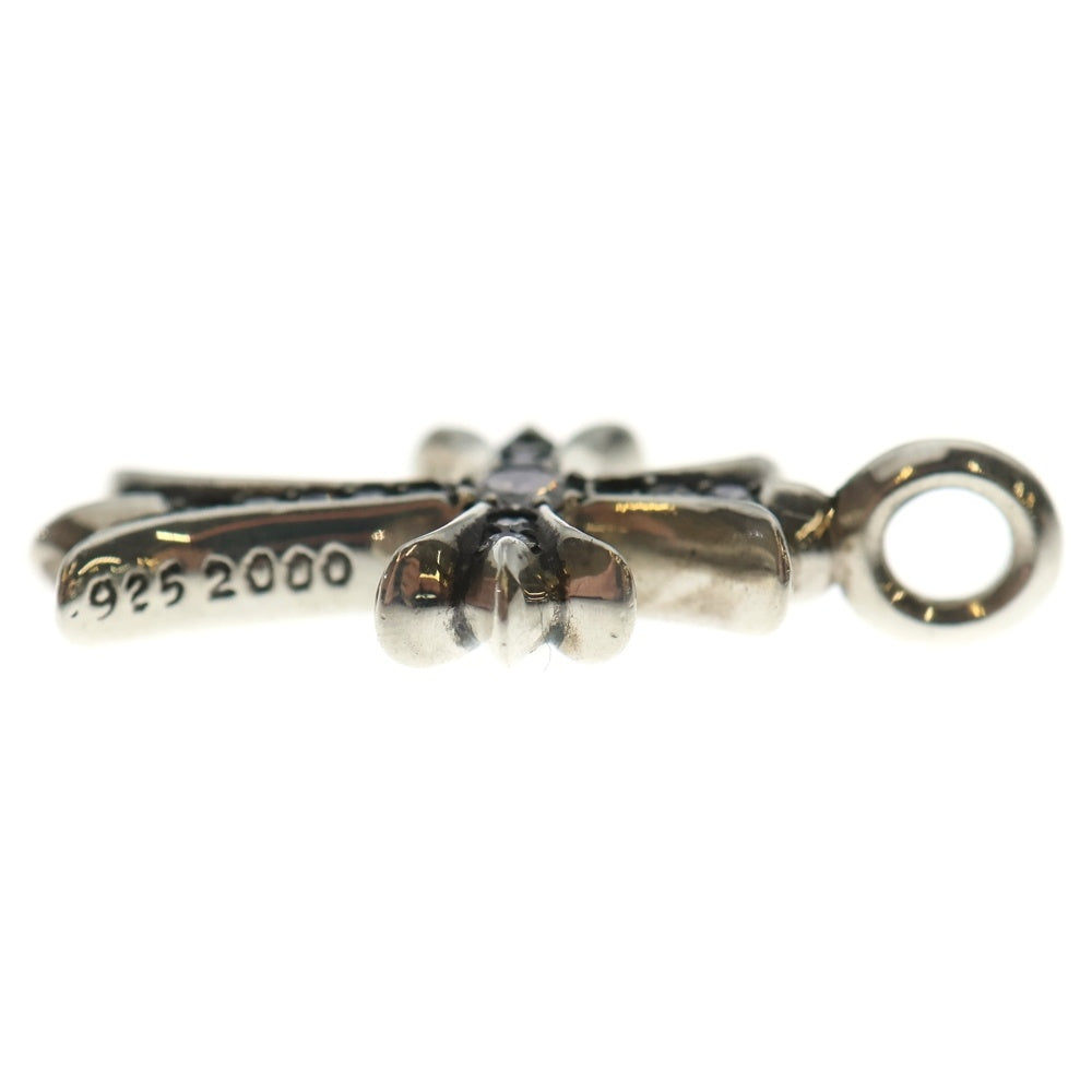 CHROME HEARTS(クロムハーツ) TNY CRSF P/DIA タイニーファットクロス PAVEダイヤ ペンダントトップ シルバー BCA323