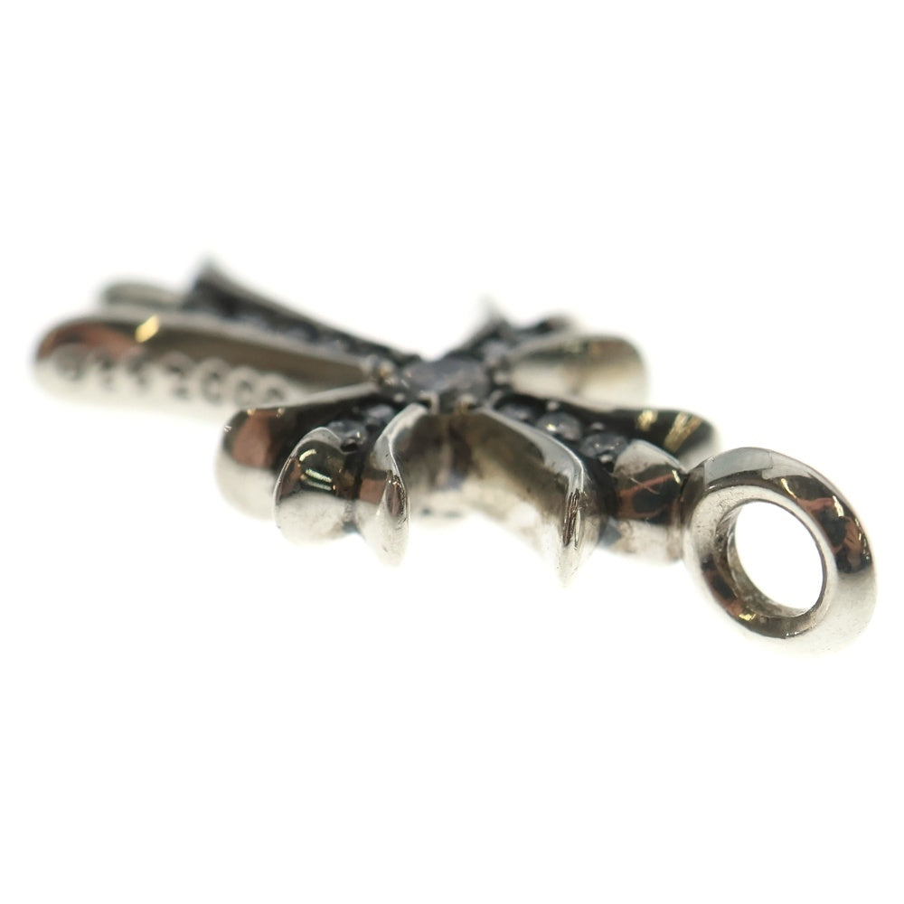 CHROME HEARTS(クロムハーツ) TNY CRSF P/DIA タイニーファットクロス PAVEダイヤ ペンダントトップ シルバー BCA323