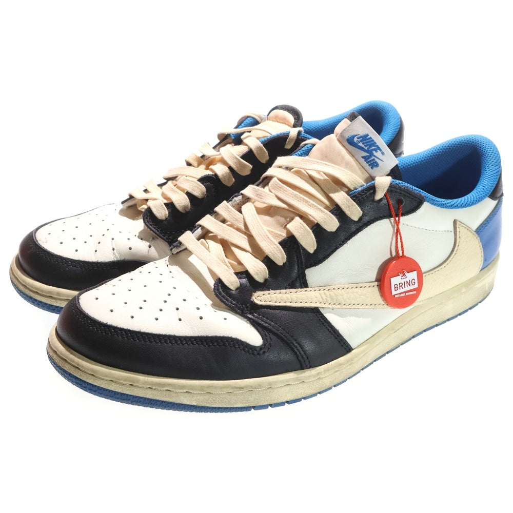 NIKE(ナイキ) ×TRAVIS SCOTT FRAGMENT DESIGN AIR JORDAN 1 LOW OG SP DM7866-140 トラヴィススコット フラグメント エアジョーダン1 ローカットスニーカー US11/29.0cm