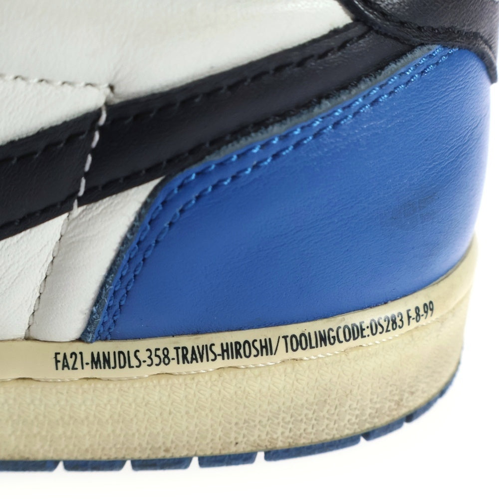 NIKE(ナイキ) ×TRAVIS SCOTT FRAGMENT DESIGN AIR JORDAN 1 LOW OG SP DM7866-140 トラヴィススコット フラグメント エアジョーダン1 ローカットスニーカー US11/29.0cm