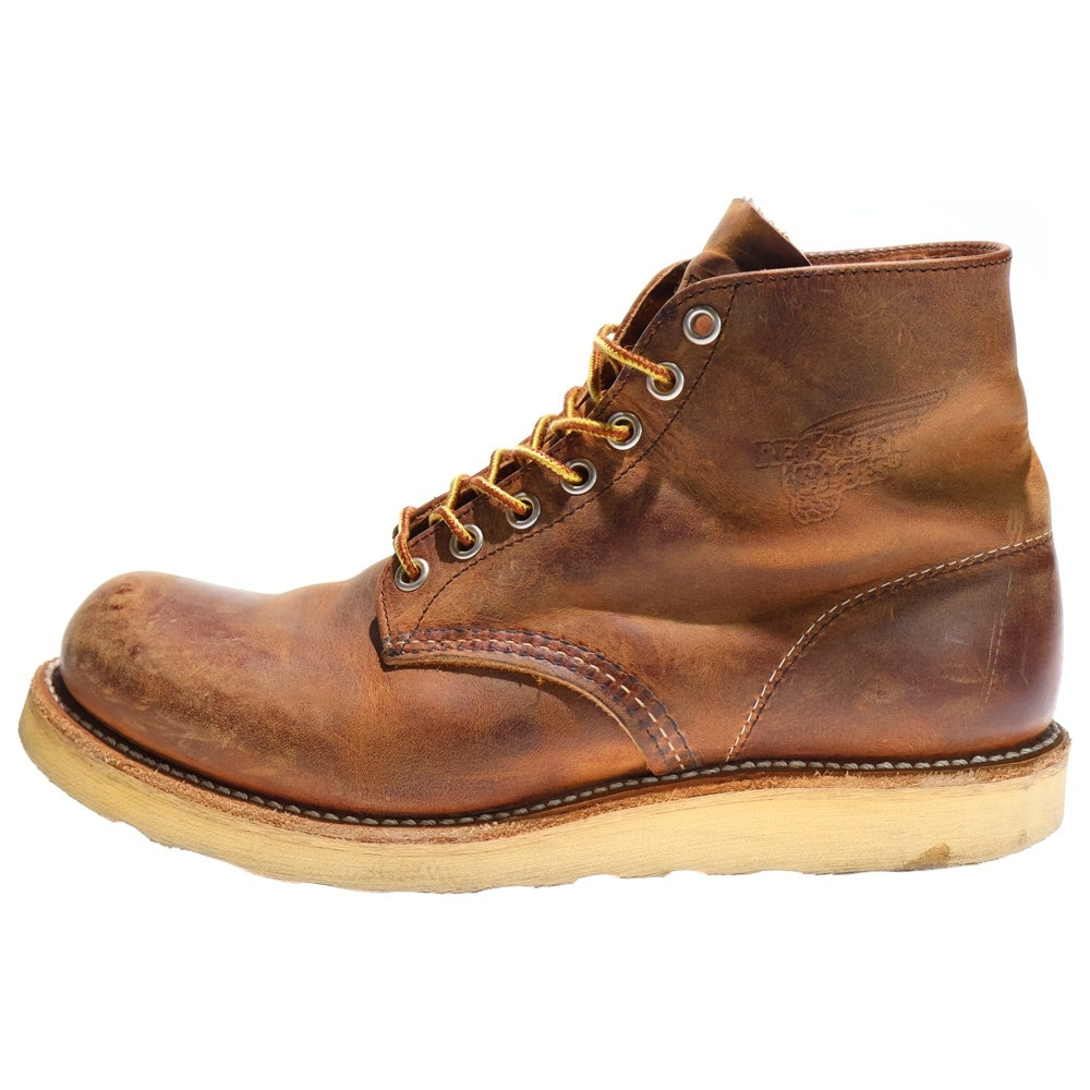 RED WING(レッド ウイング) 9111 CLASSIC ROUND クラシックラウンド ブーツ ブラウン