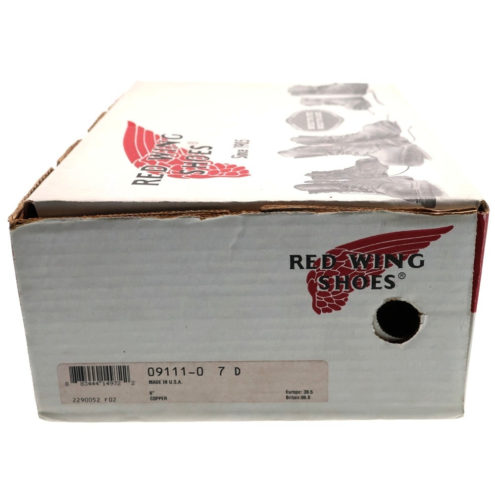 RED WING(レッド ウイング) 9111 CLASSIC ROUND クラシックラウンド ブーツ ブラウン