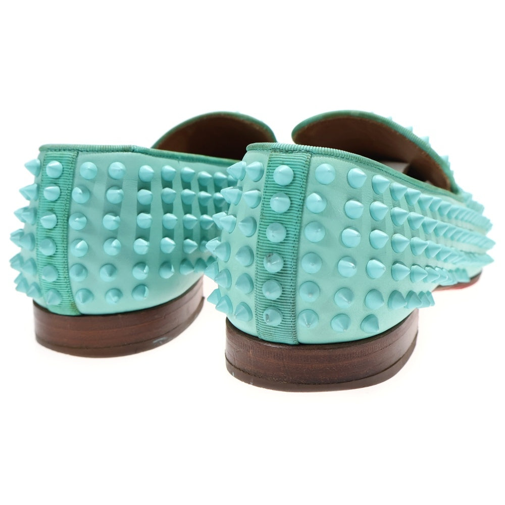 CHRISTIAN LOUBOUTIN(クリスチャンルブタン) ROLLERBOY ローラーボーイ スパイク ローファー ターコイズ
