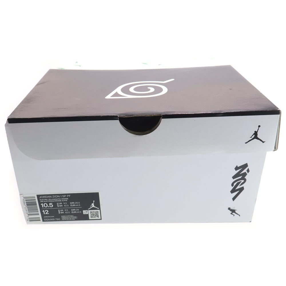 NIKE(ナイキ) JORDAN ZION 1 SP PF ELECTRIC YELLOW ALPHA ORANGE ナルト ジョーダン ザイオン ウィリアムソン ローカットスニーカー US10.5/28.5cm DQ5569-780