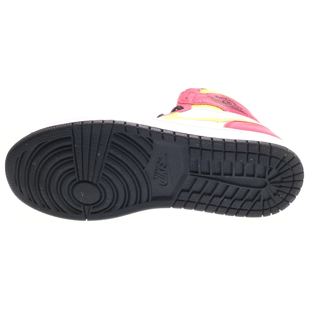 NIKE(ナイキ) AIR JORDAN 1 RETRO HIGH OG LIGHT FUSION RED エアジョーダン1 レトロ ライトフュージョン レッド ハイカットスニーカー US10/28cm 555088-603