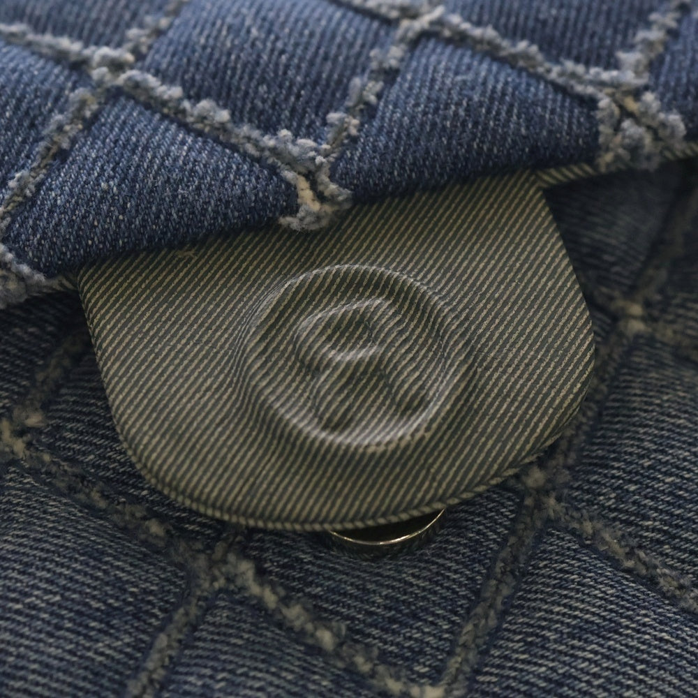 READY MADE(レディメイド) RHOMBUS CH BG ロンバスデニムショルダーバッグ インディゴ レディース