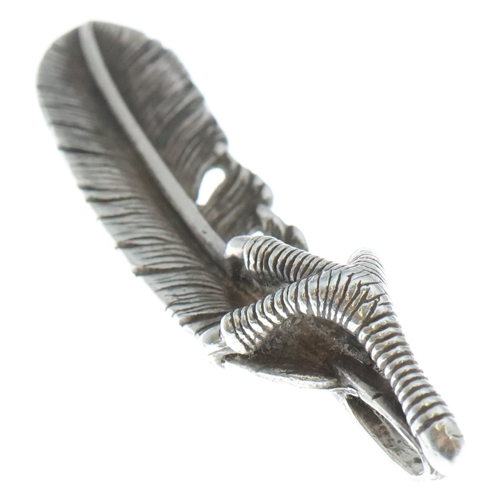 TADY & KING(タディアンドキング) 銀爪 ツメSVフェザー 特大フェザーペンダント シルバー 左向き