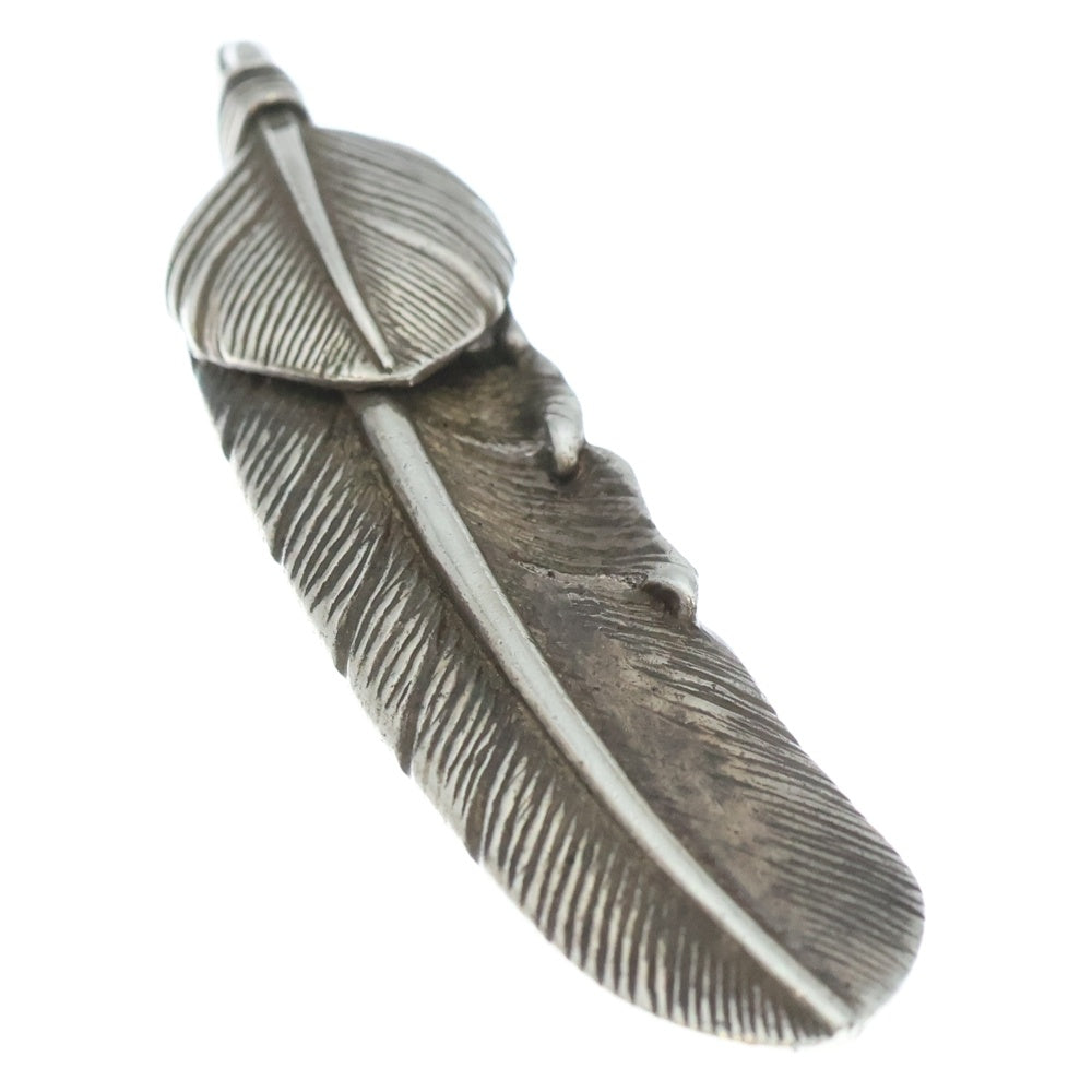 TADY & KING(タディアンドキング) ハートSVフェザー 特大フェザーペンダント 右向き シルバー