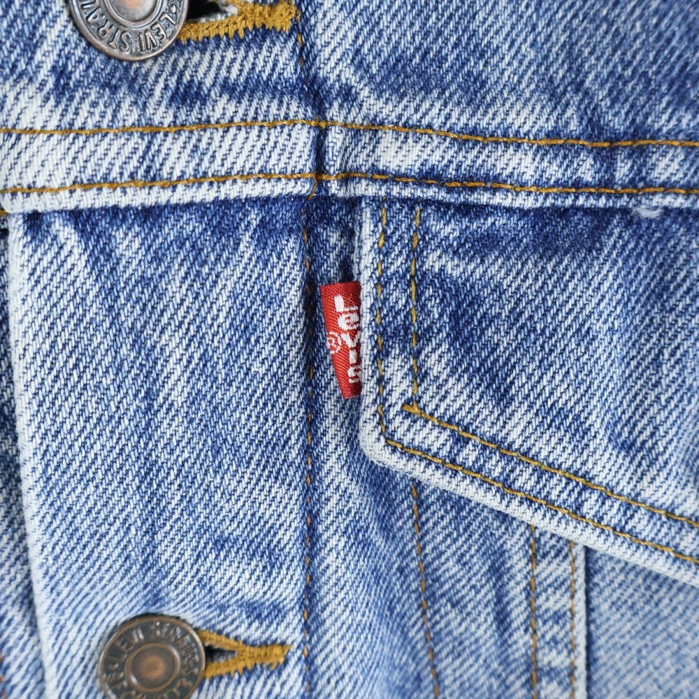 Levi's(リーバイス) ボタン裏527 デニムジャケット ブランケット インディゴ