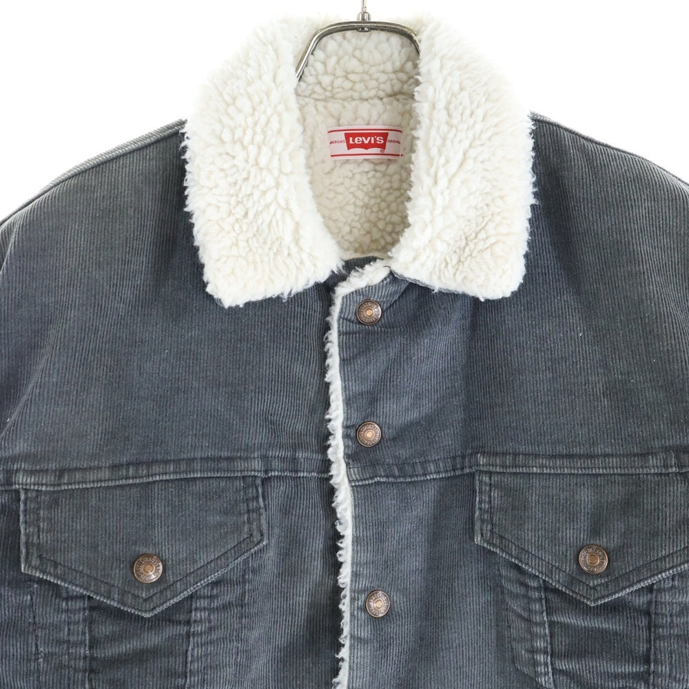Levi's(リーバイス) 70605 ボアデニムジャケット ブラック