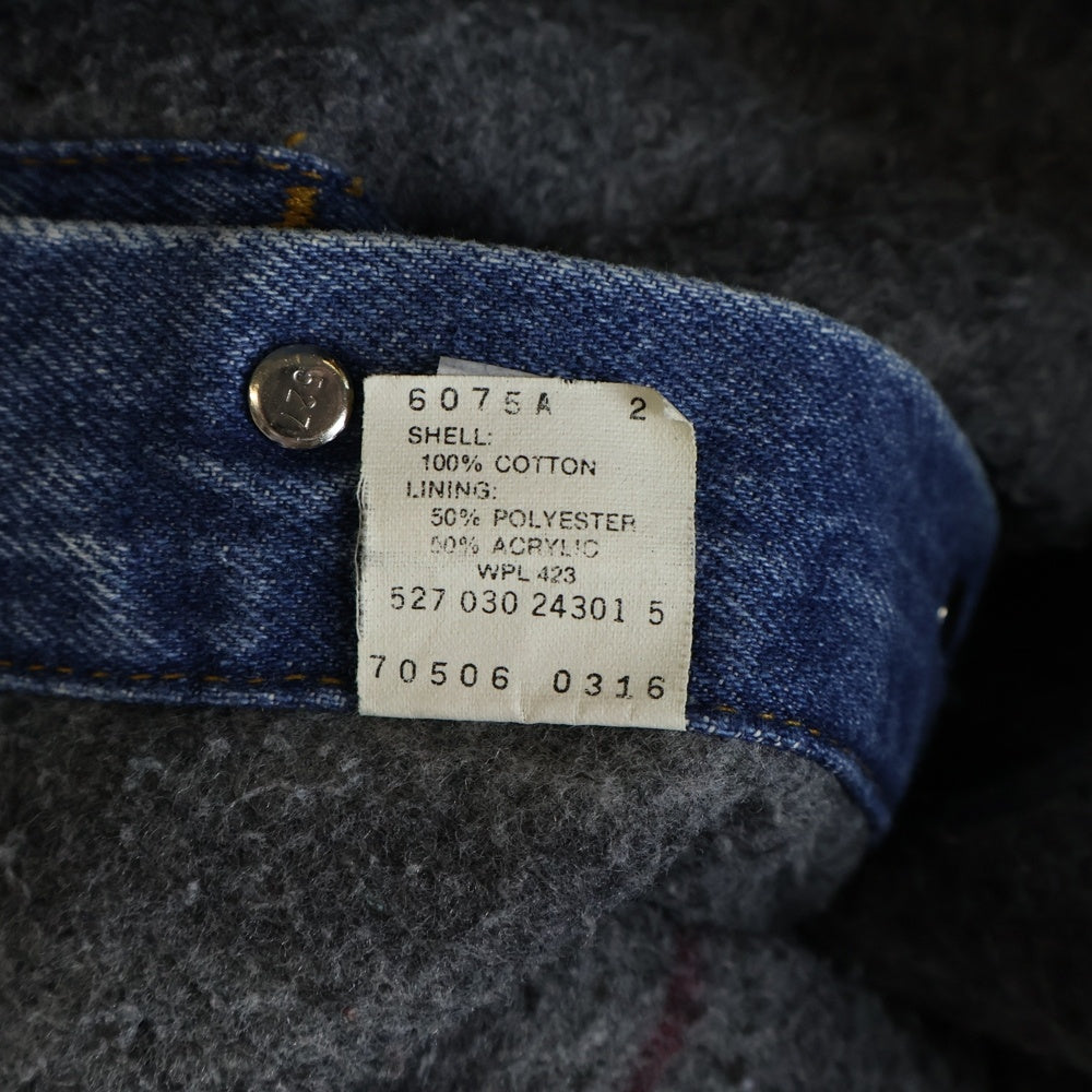 Levi's(リーバイス) ボタン裏527 デニムジャケット ブランケット インディゴ
