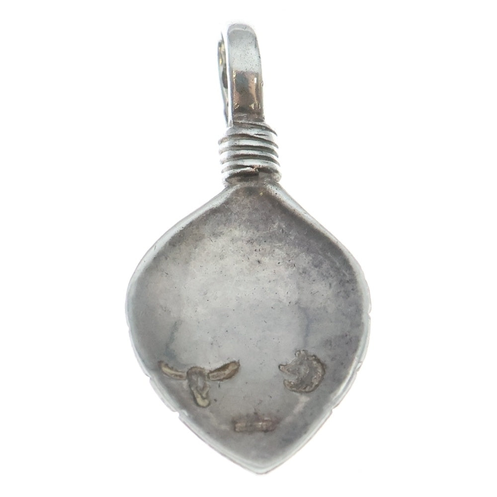 TADY & KING(タディアンドキング) ハートリーフSV銀縄ターコイズ ペンダントトップ シルバー