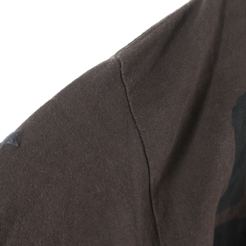 TRAVIS SCOTT(トラヴィススコット) Cactus Jack Otherside Long-Sleeve T-shirt ロングスリーブカットソー ロンT ブラウン