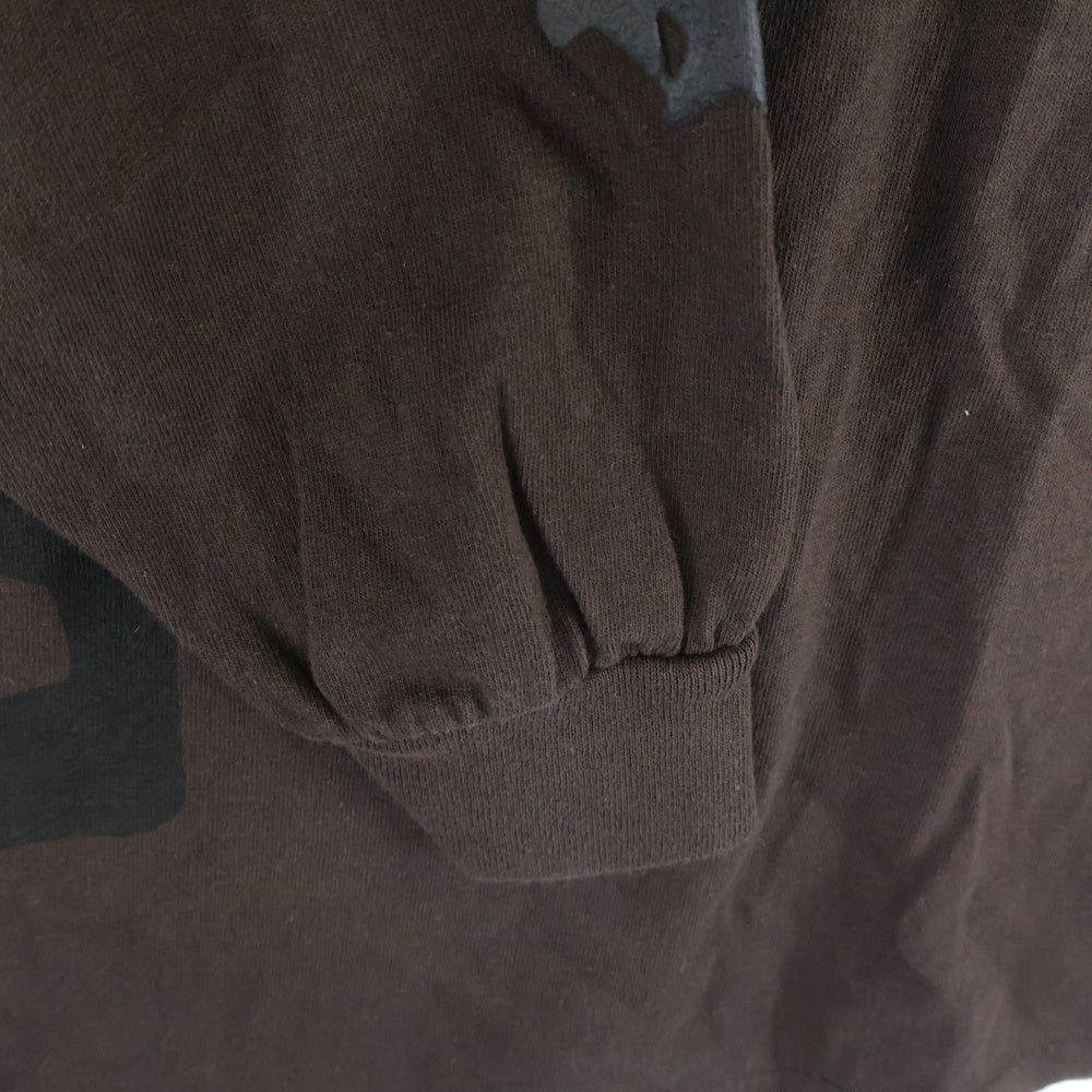 TRAVIS SCOTT(トラヴィススコット) Cactus Jack Otherside Long-Sleeve T-shirt ロングスリーブカットソー ロンT ブラウン