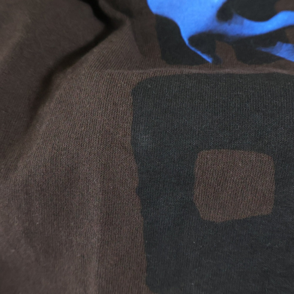 TRAVIS SCOTT(トラヴィススコット) Cactus Jack Otherside Long-Sleeve T-shirt ロングスリーブカットソー ロンT ブラウン