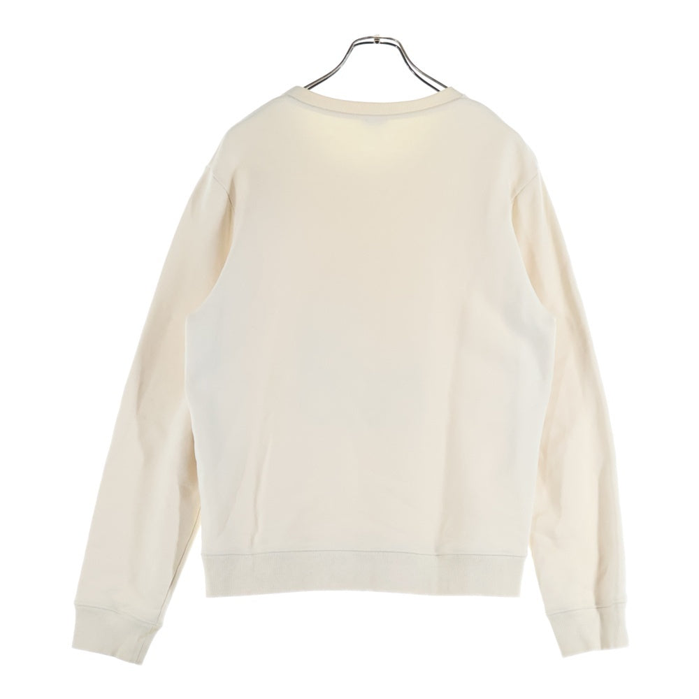 LOEWE(ロエベ) アナグラム エンブロイダリー ロゴ刺繍スウェット アイボリー