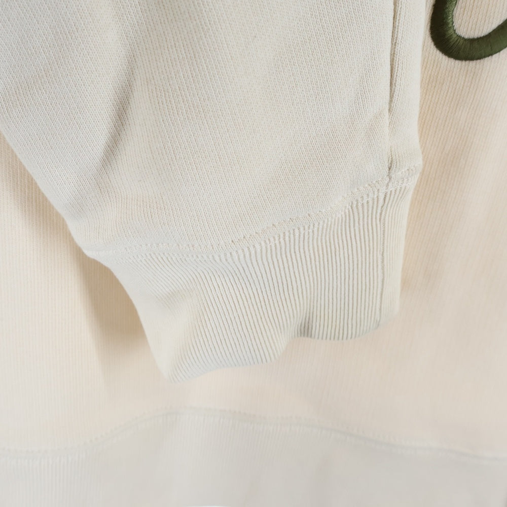 LOEWE(ロエベ) アナグラム エンブロイダリー ロゴ刺繍スウェット アイボリー