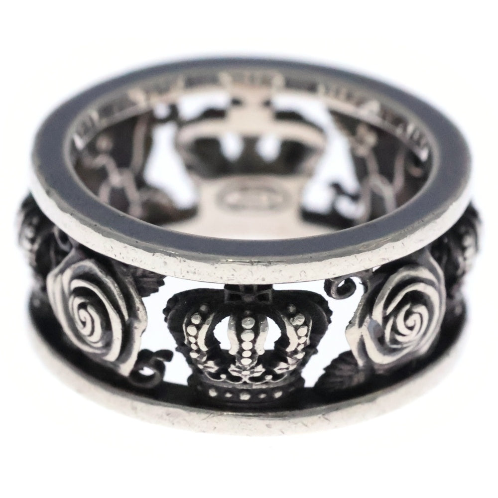 Justin Davis(ジャスティンデイヴィス) MY LOVE マイラブリング クラウン ローズ シルバー