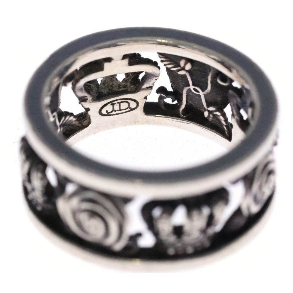 Justin Davis(ジャスティンデイヴィス) MY LOVE マイラブリング クラウン ローズ シルバー